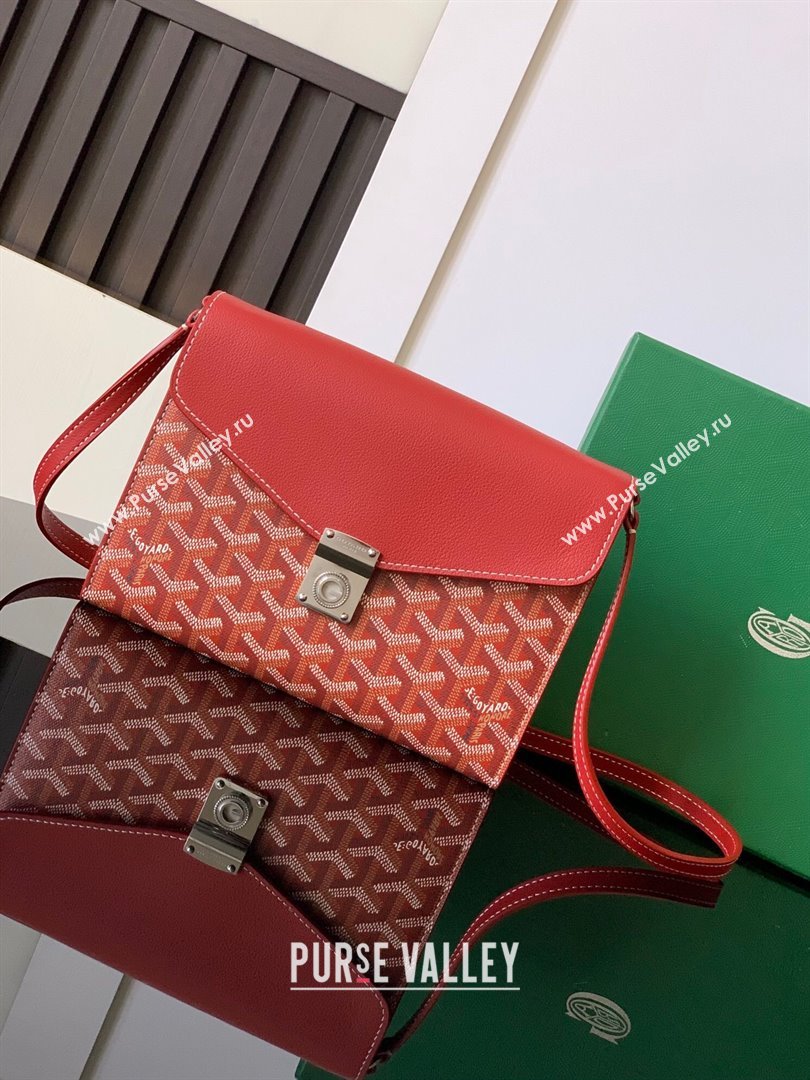 Goyard Chypre Wallet-Pouch Mini bag Red 2024 GY8063 (ZHANG-240927070)