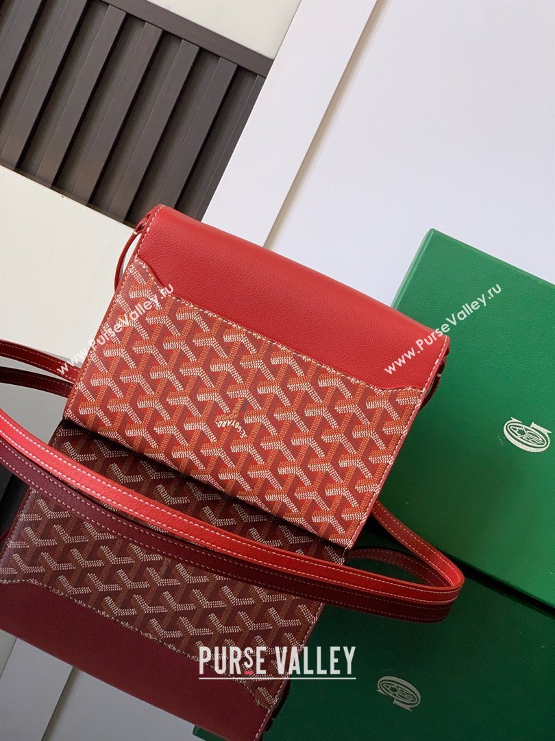 Goyard Chypre Wallet-Pouch Mini bag Red 2024 GY8063 (ZHANG-240927070)