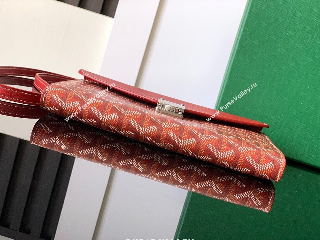 Goyard Chypre Wallet-Pouch Mini bag Red 2024 GY8063 (ZHANG-240927070)