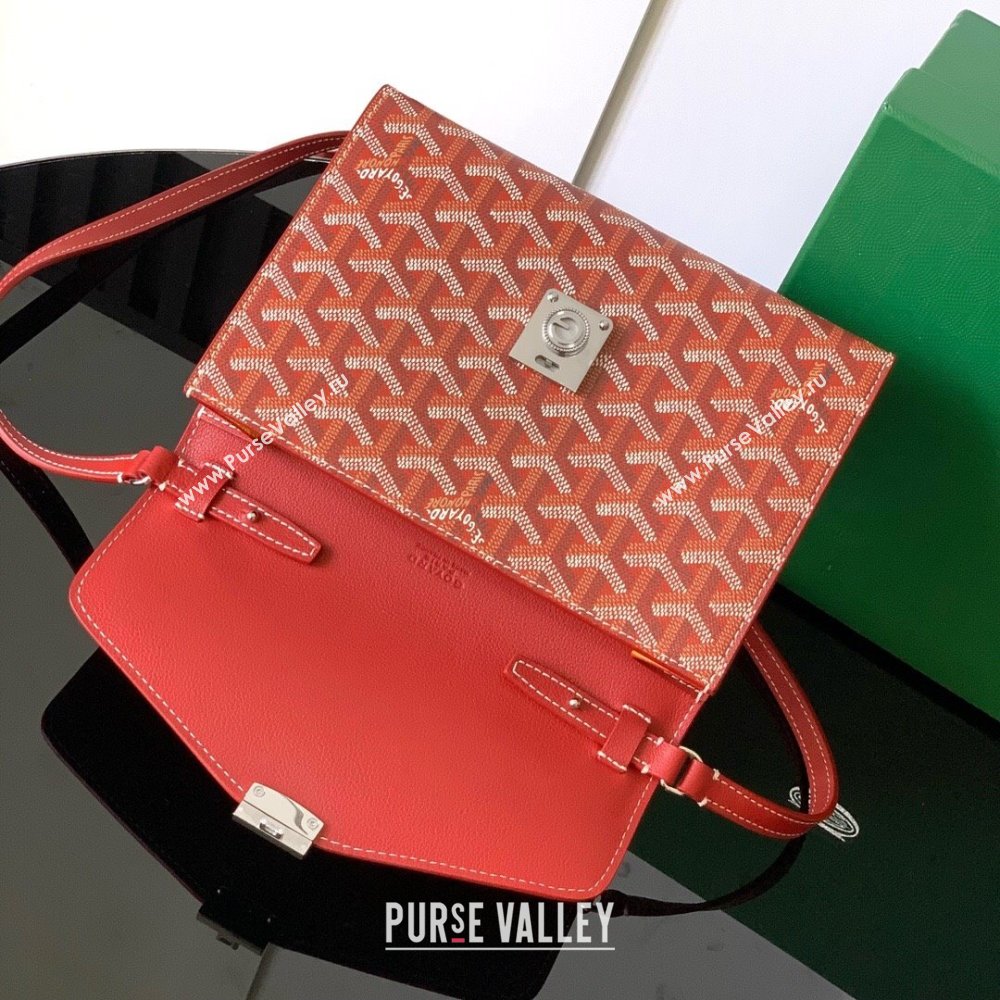 Goyard Chypre Wallet-Pouch Mini bag Red 2024 GY8063 (ZHANG-240927070)