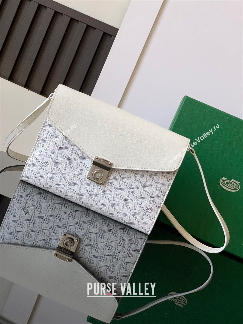 Goyard Chypre Wallet-Pouch Mini bag White 2024 GY8063 (ZHANG-240927071)