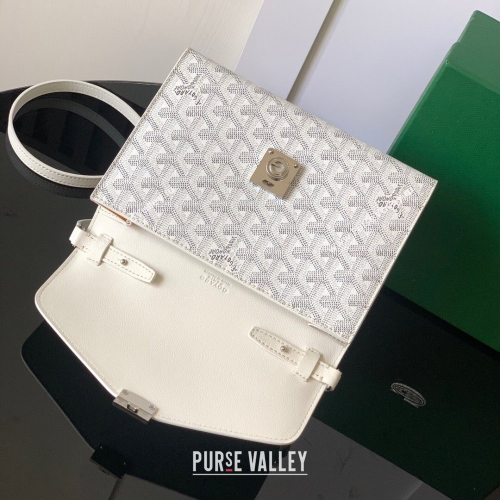 Goyard Chypre Wallet-Pouch Mini bag White 2024 GY8063 (ZHANG-240927071)