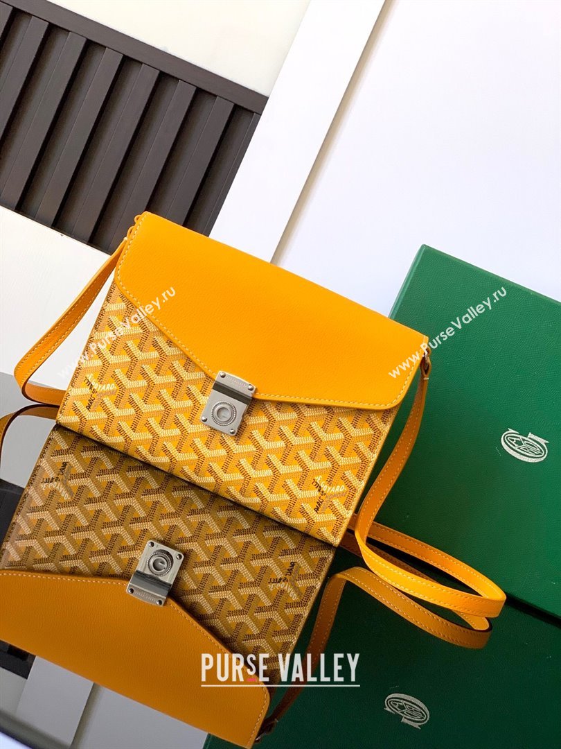 Goyard Chypre Wallet-Pouch Mini bag Yellow 2024 GY8063 (ZHANG-240927072)