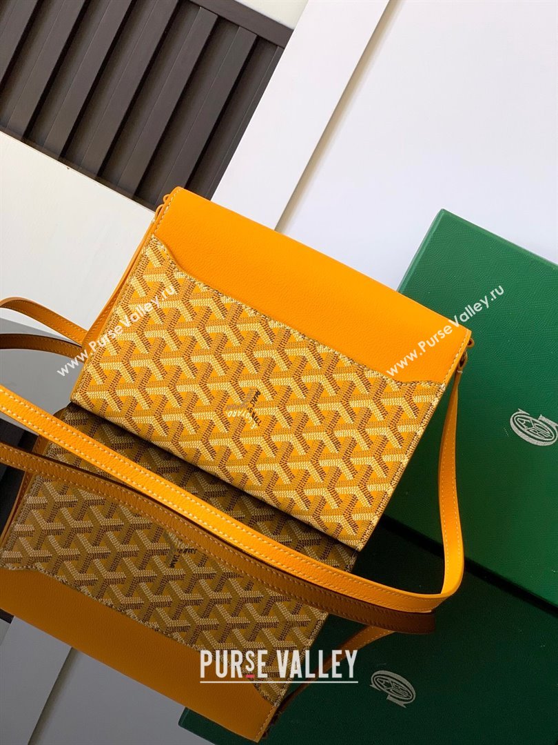 Goyard Chypre Wallet-Pouch Mini bag Yellow 2024 GY8063 (ZHANG-240927072)