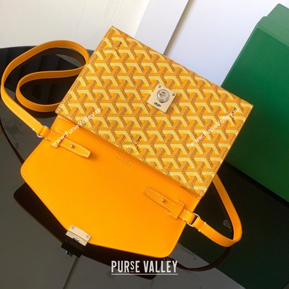 Goyard Chypre Wallet-Pouch Mini bag Yellow 2024 GY8063 (ZHANG-240927072)