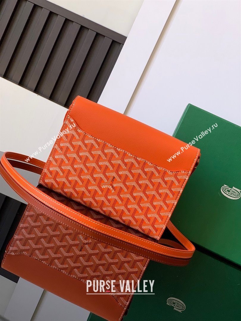 Goyard Chypre Wallet-Pouch Mini bag Orange 2024 GY8063 (ZHANG-240927073)