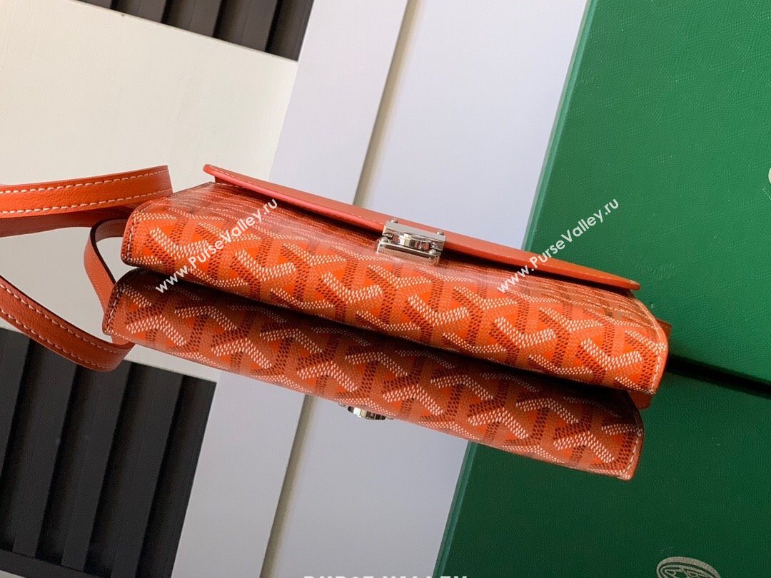 Goyard Chypre Wallet-Pouch Mini bag Orange 2024 GY8063 (ZHANG-240927073)