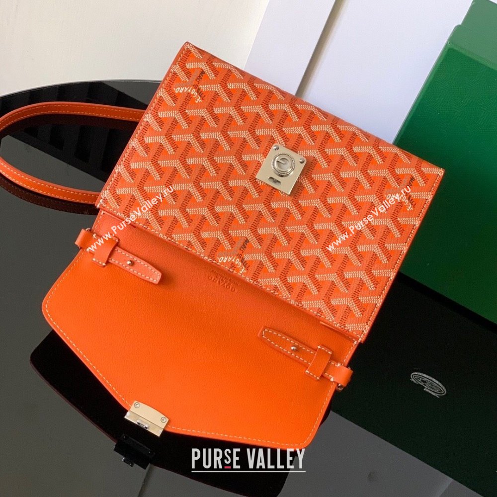 Goyard Chypre Wallet-Pouch Mini bag Orange 2024 GY8063 (ZHANG-240927073)