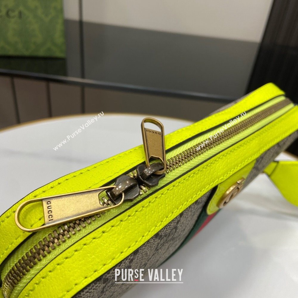 Gucci Ophidia GG Small Crossbody Bag 752591 Green 2024 (XLU-24042403)