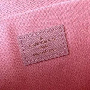 Louis Vuitton Pochette Felicie Chain Wallet WOC in Damier Azur Canvas N63106 (KI-240218059)