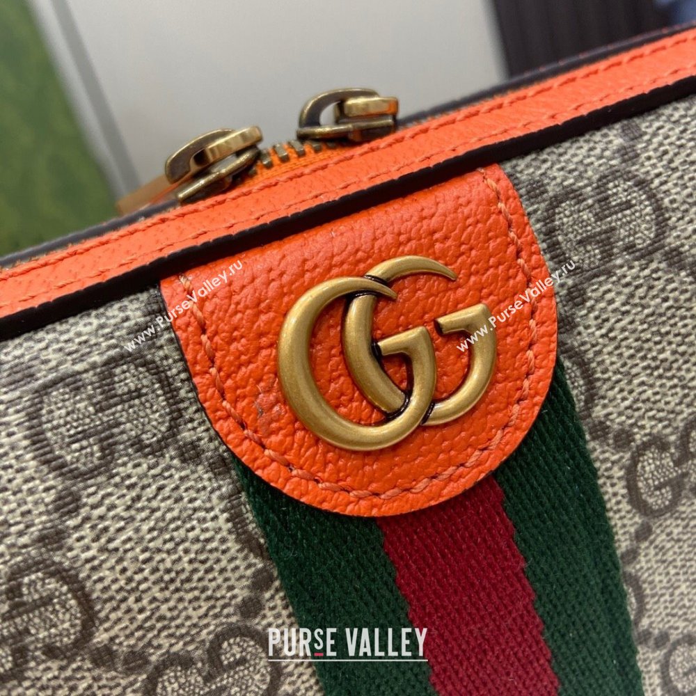 Gucci Ophidia GG Small Crossbody Bag 752591 Orange 2024 (XLU-24042404)