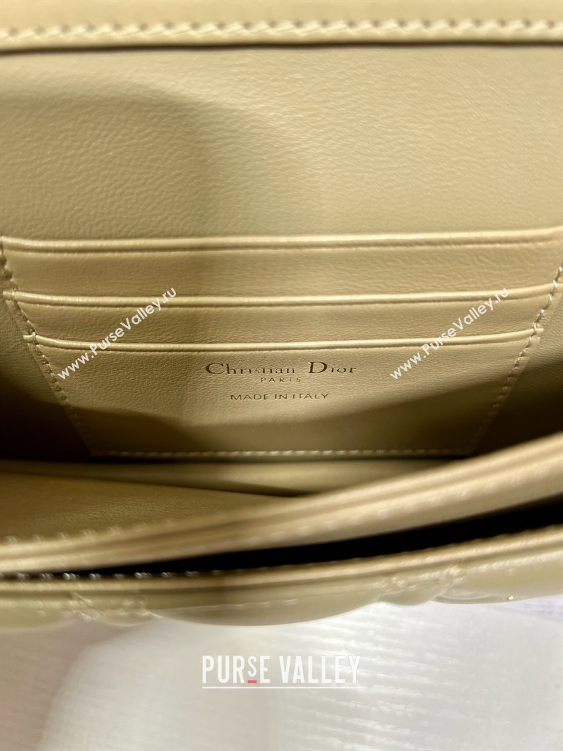 Dior Miss Dior Top Handle Bag with Gold-Finish Butterfly Studs Beige 2024 (DMZ-241808)