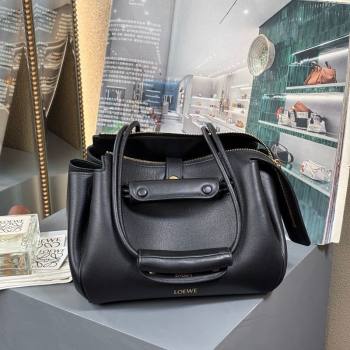 Loewe Small Madrid bag in supple calfskin Black 2025 012452 (nana-250925038)