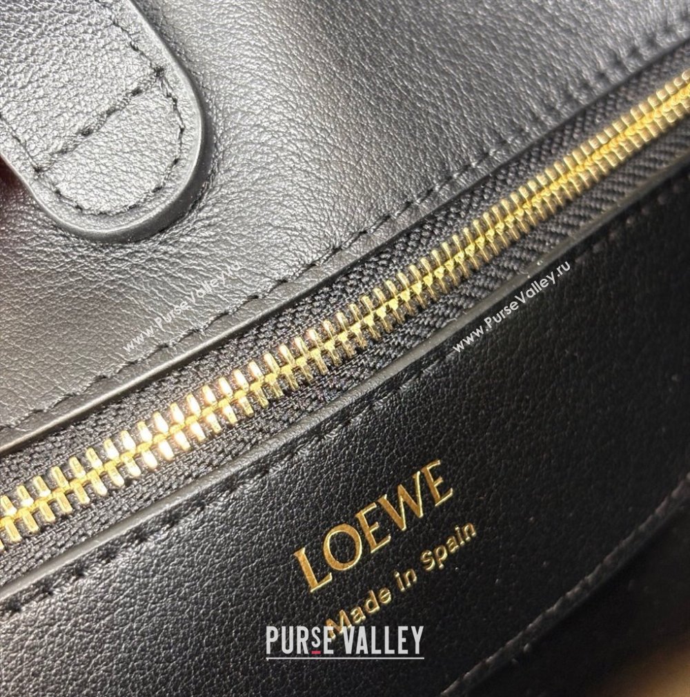 Loewe Small Madrid bag in supple calfskin Black 2025 012452 (nana-250925038)