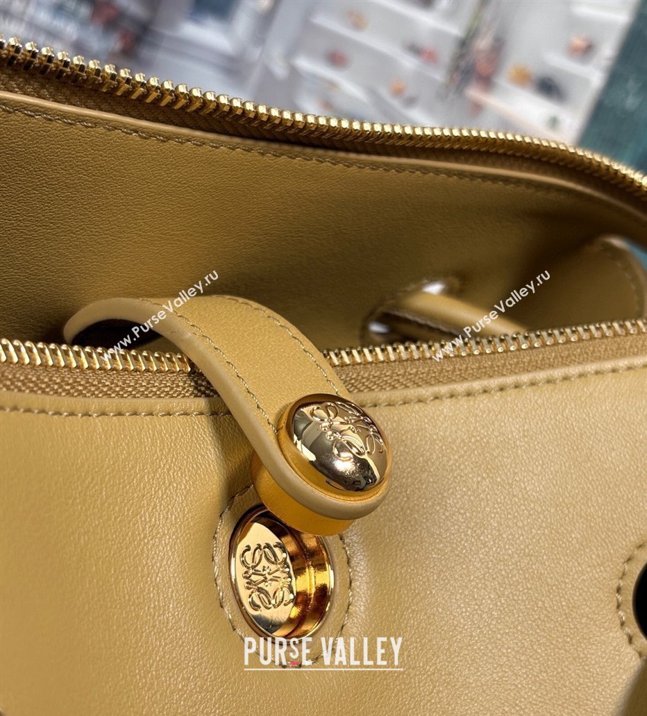 Loewe Small Madrid bag in supple calfskin Yellow 2025 012452 (nana-250925041)