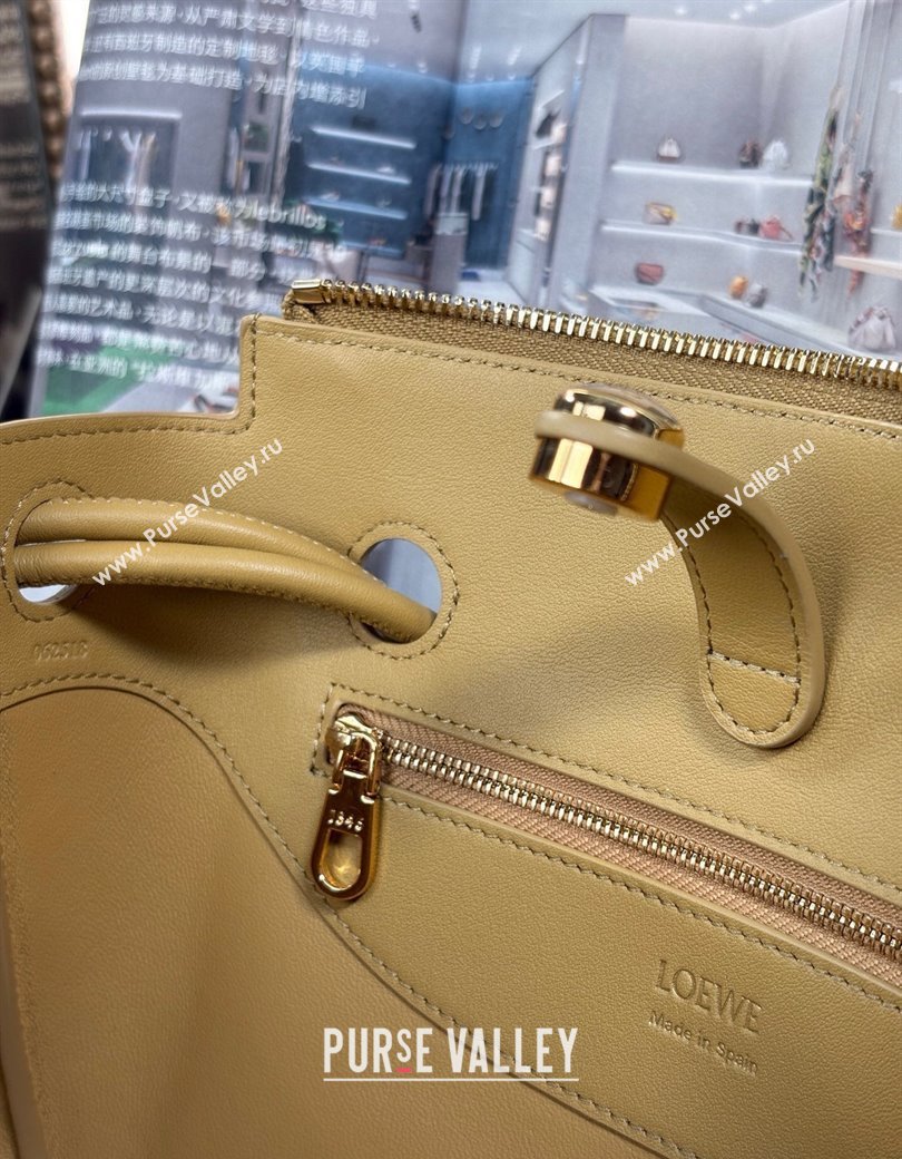 Loewe Small Madrid bag in supple calfskin Yellow 2025 012452 (nana-250925041)