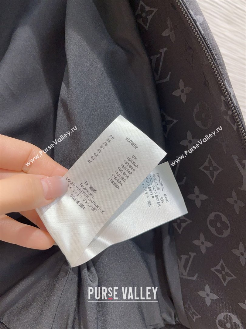 Louis Vuitton Monogram Jacket and Pants LV102012 Black 2023 (Q-23102012)