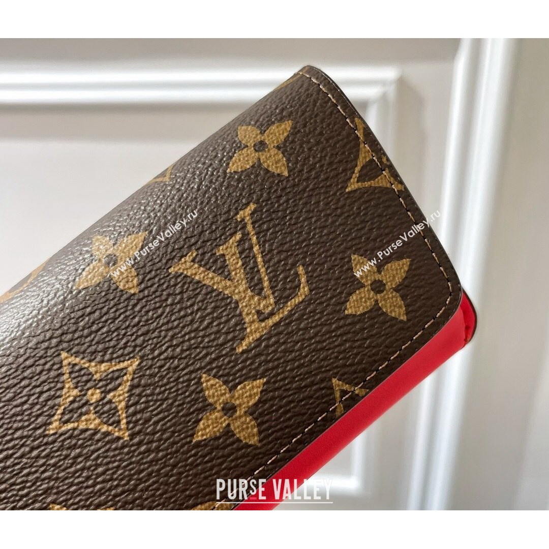 Louis Vuitton Woody Glasses Case Monogram Canvas /Red 2021 (HY-21082103)