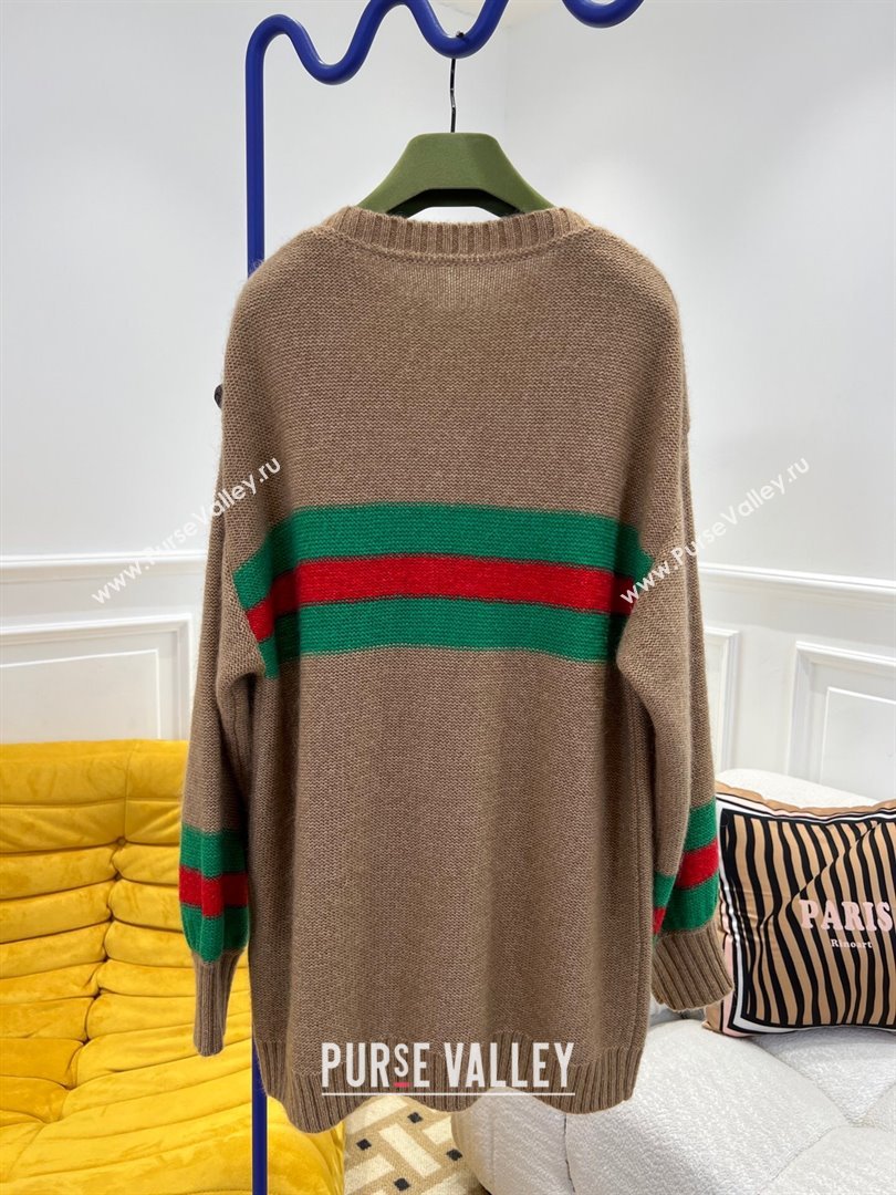 Gucci Knit Sweater G102017 Brown 2023 (Q-23102017)