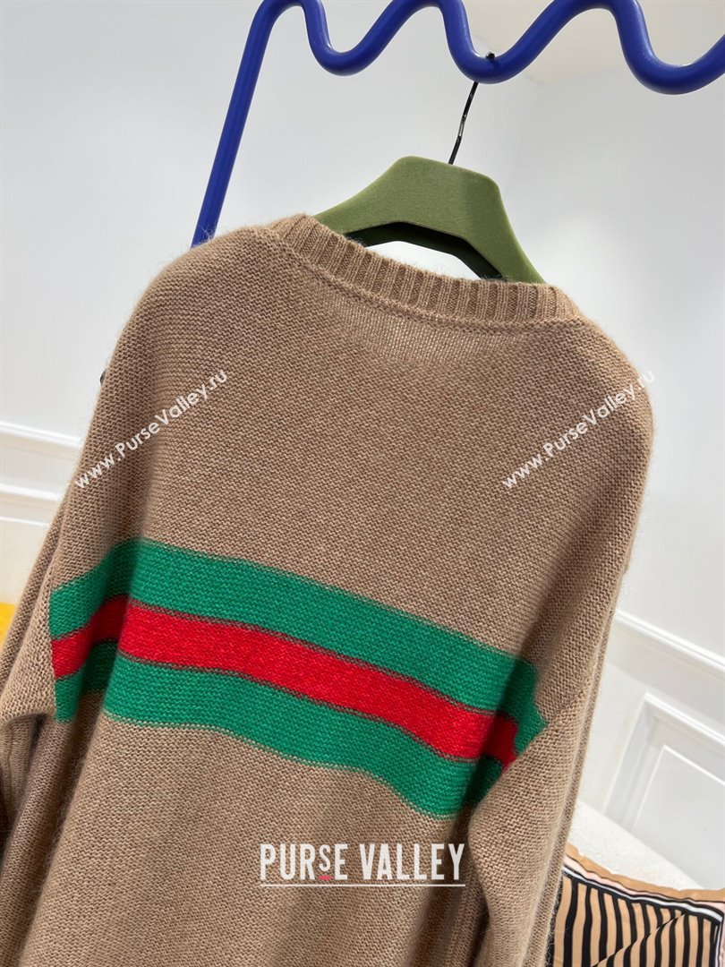 Gucci Knit Sweater G102017 Brown 2023 (Q-23102017)