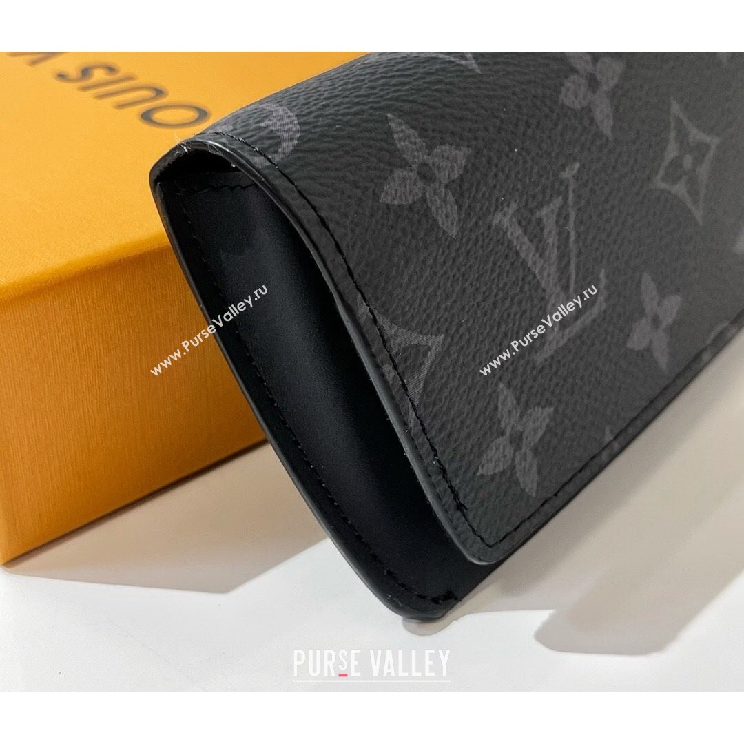 Louis Vuitton Woody Glasses Case Monogram Eclipse Canvas/Black 2021 (HY-21082105)