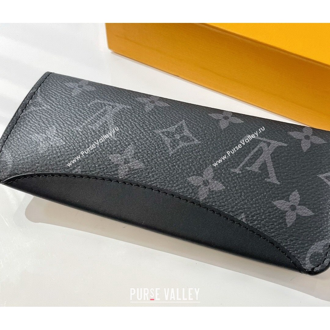 Louis Vuitton Woody Glasses Case Monogram Eclipse Canvas/Black 2021 (HY-21082105)