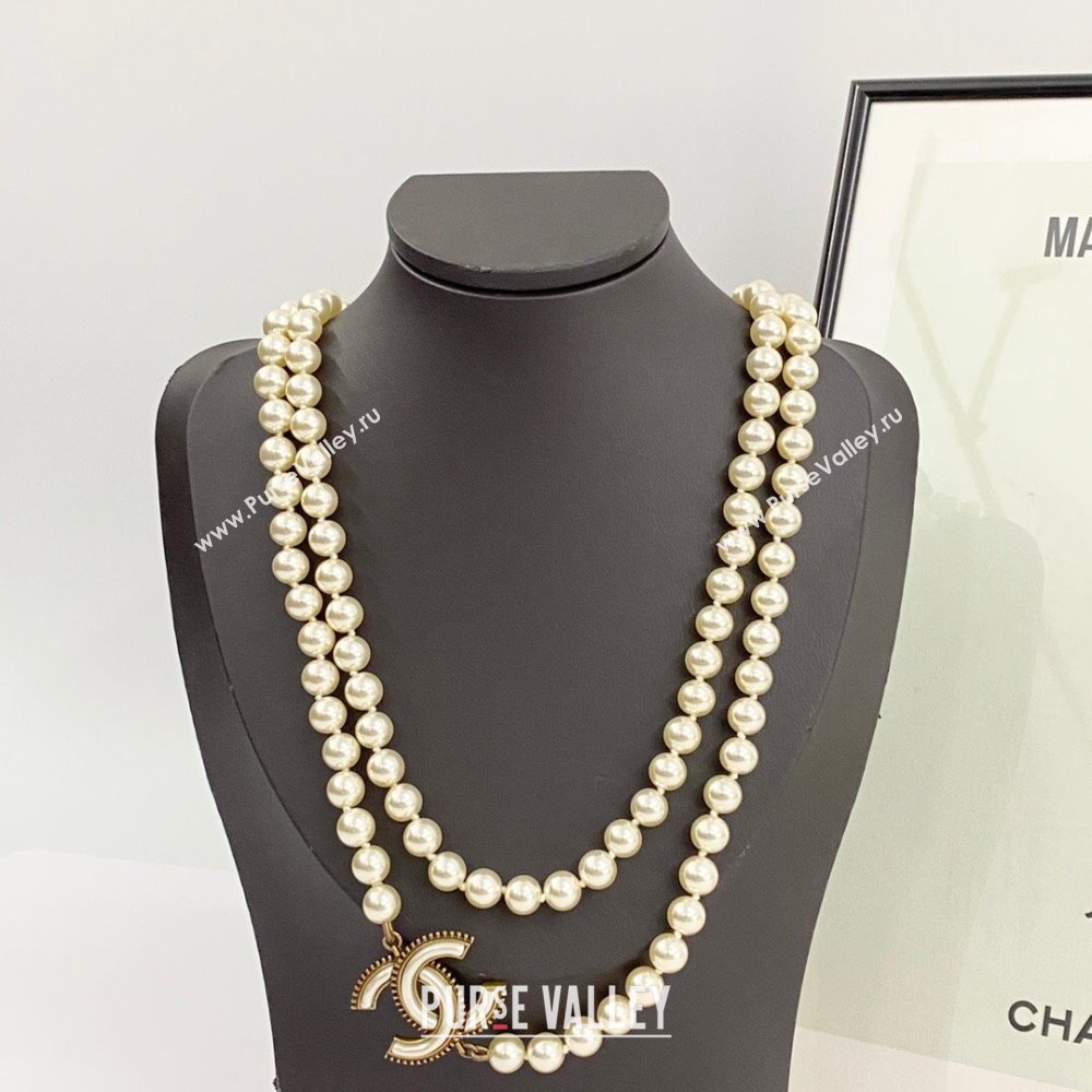 Chanel Pearls Long Necklace CH111921 2024 (YF-24111921)