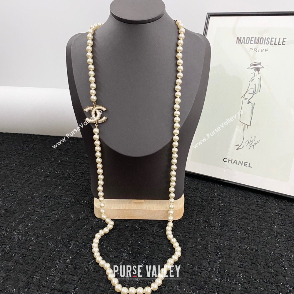 Chanel Pearls Long Necklace CH111921 2024 (YF-24111921)