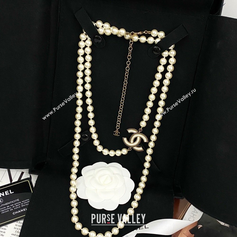 Chanel Pearls Long Necklace CH111921 2024 (YF-24111921)