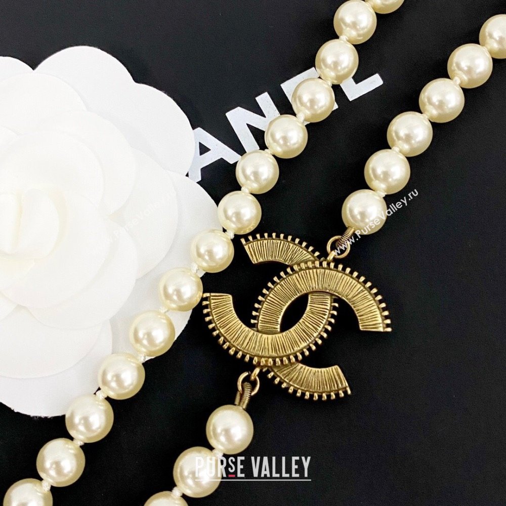 Chanel Pearls Long Necklace CH111921 2024 (YF-24111921)