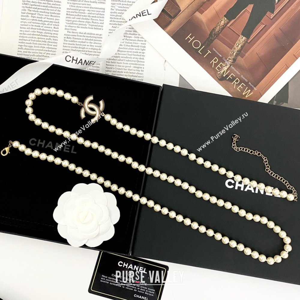 Chanel Pearls Long Necklace CH111921 2024 (YF-24111921)