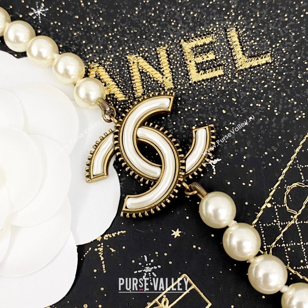 Chanel Pearls Long Necklace CH111921 2024 (YF-24111921)