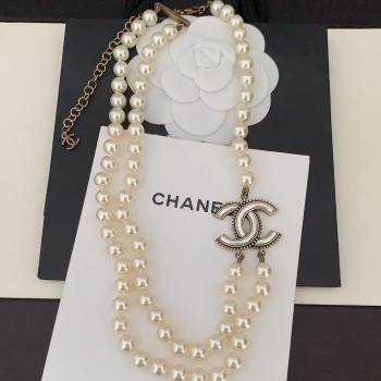 Chanel Pearls Short Necklace CH111923 2024 (YF-24111923)