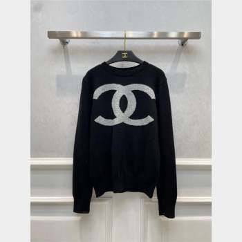 Chanel Cashmere Wool Sweater CH102040 Black 2023 (Q-23102041)