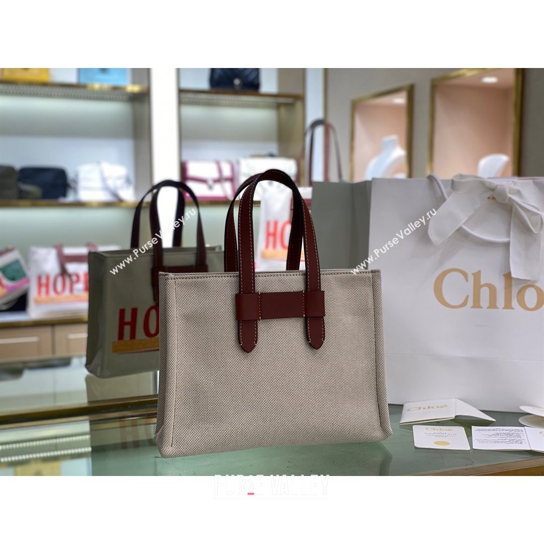 Chloe Small Corita Ken Canvas Tote bag 2021 (YS-21091333)