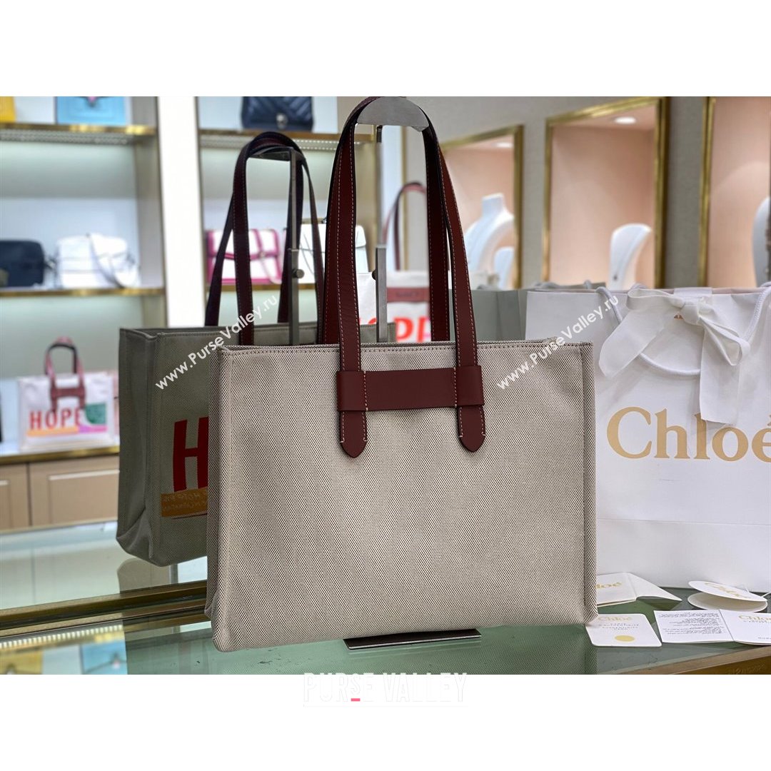 Chloe Medium Corita Ken Canvas Tote bag 2021 (YS-21091334)