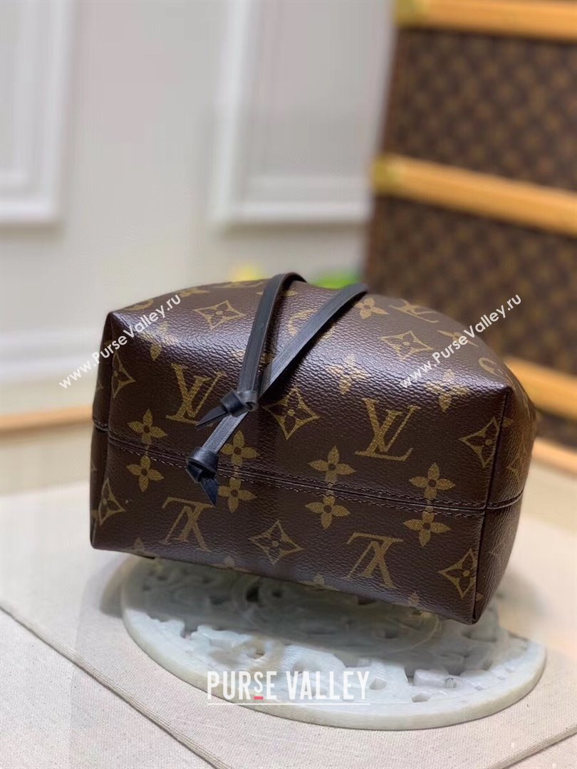 Louis Vuitton Montsouris BB Monogram Canvas Backpack Bag M45516 Black 2024 (KI-240925070)