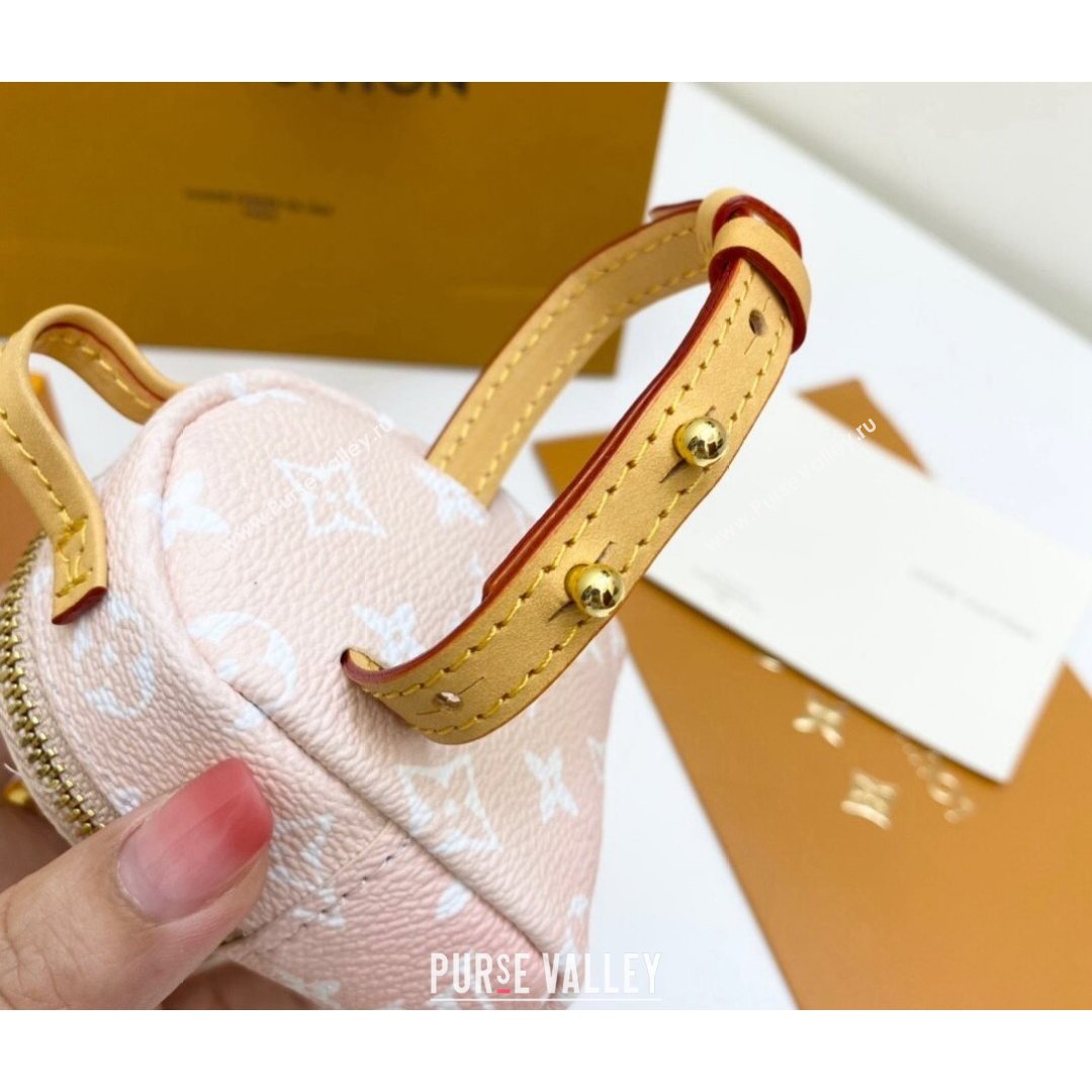Louis Vuitton Gradient Monogram Canvas Mini Wrist Backpack Bag Pink 2021 (HY-21082301)