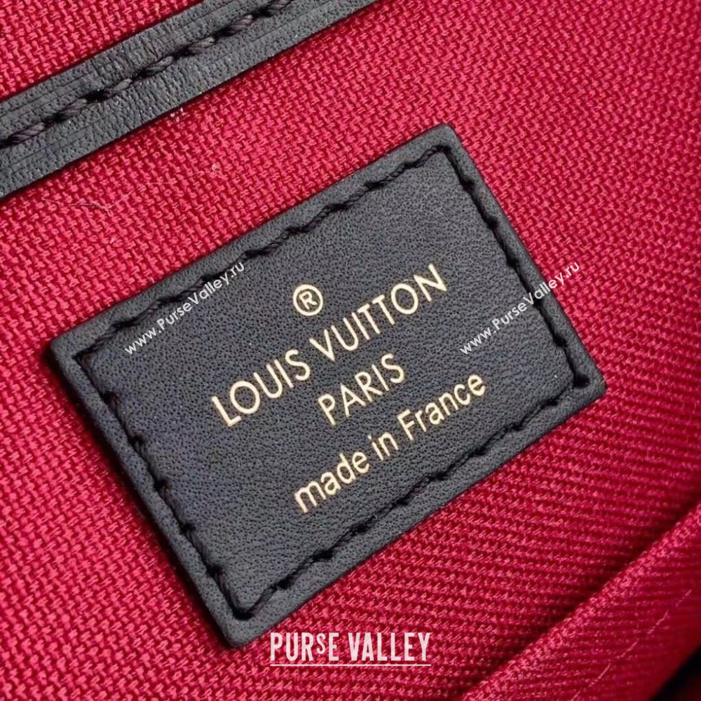 Louis Vuitton Montsouris BB Monogram Canvas Backpack Bag M45516 Black 2024 (KI-240925070)