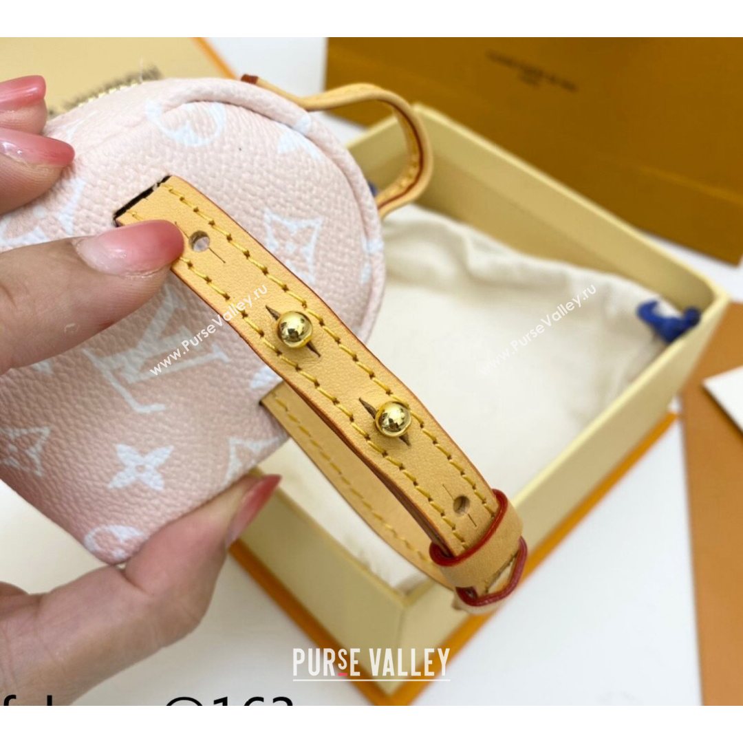 Louis Vuitton Gradient Monogram Canvas Mini Wrist Backpack Bag Pink 2021 (HY-21082301)