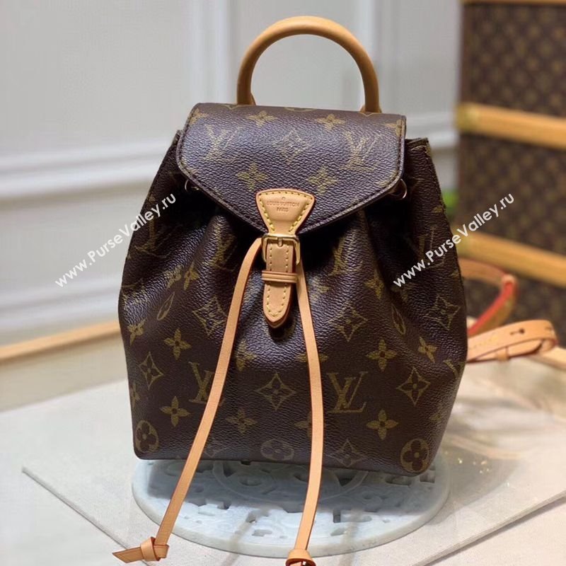 Louis Vuitton Montsouris BB Monogram Canvas Backpack bag M45502 Nude 2024 (KI-240925071)