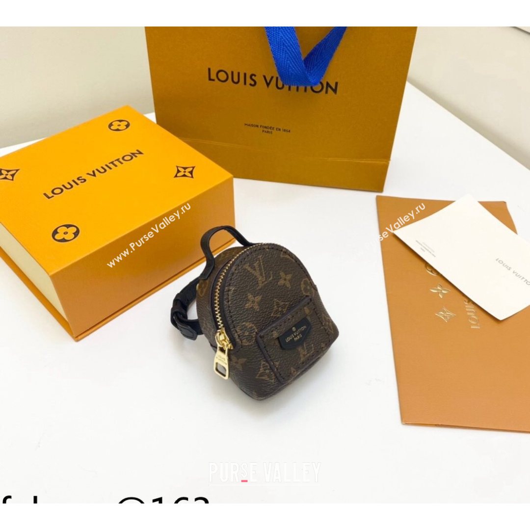 Louis Vuitton Monogram Canvas Mini Wrist Backpack Bag Brown 2021 (HY-21082302)