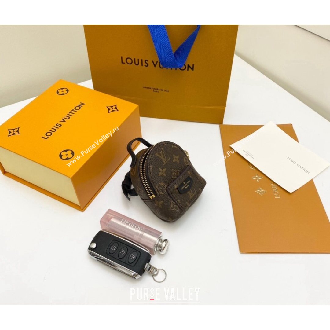 Louis Vuitton Monogram Canvas Mini Wrist Backpack Bag Brown 2021 (HY-21082302)