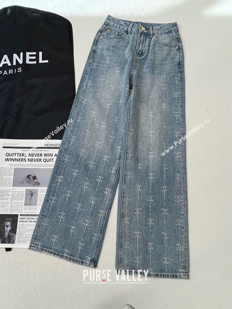 Chanel Denim Jeans CH11214 Blue 2024 (Q-2411214)