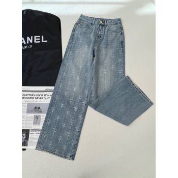 Chanel Denim Jeans CH11214 Blue 2024 (Q-2411214)