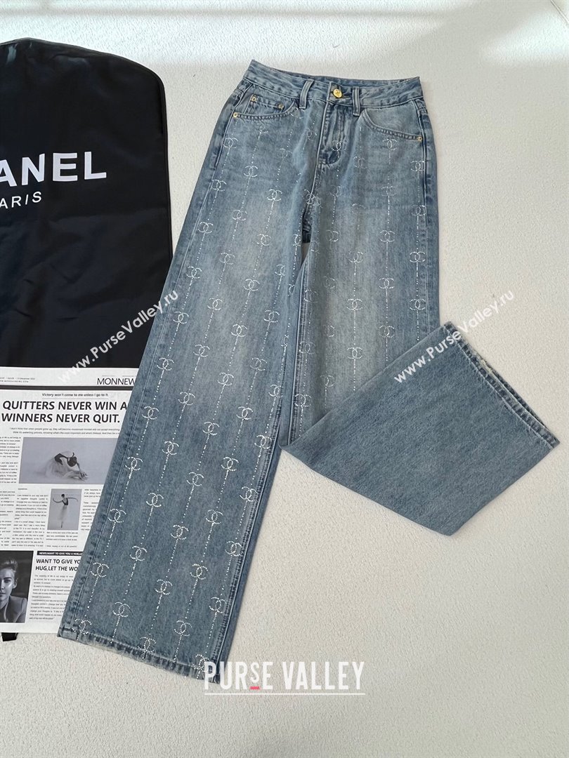 Chanel Denim Jeans CH11214 Blue 2024 (Q-2411214)