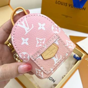 Louis Vuitton Monogram Canvas Mini Wrist Backpack Bag Light Pink 2021 (HY-21082304)