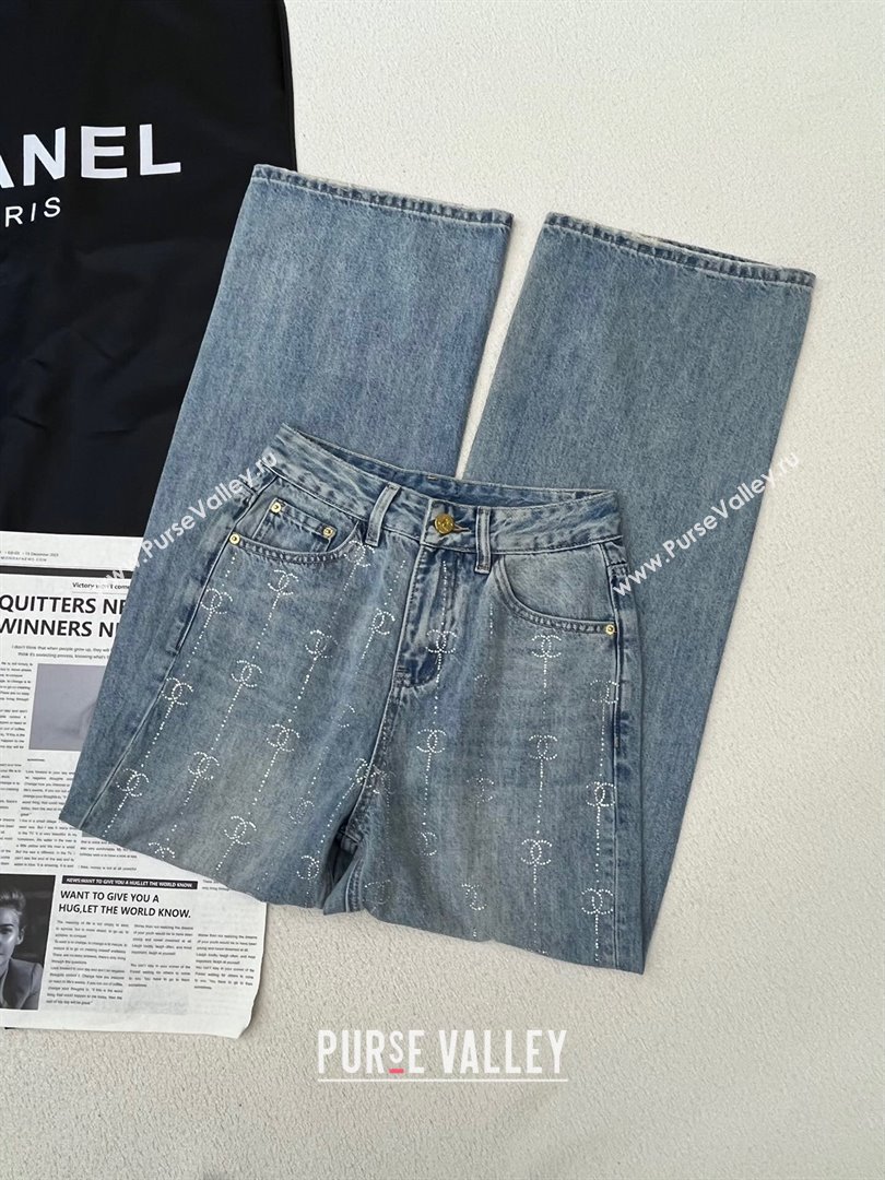 Chanel Denim Jeans CH11214 Blue 2024 (Q-2411214)