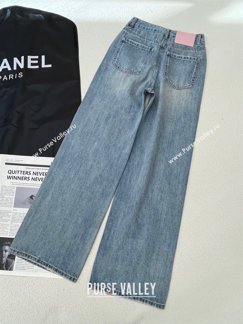 Chanel Denim Jeans CH11214 Blue 2024 (Q-2411214)