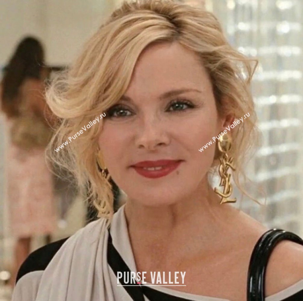 Saint Laurent Clip-on Earrings S042529 Gold 2024 (YF-24042529)